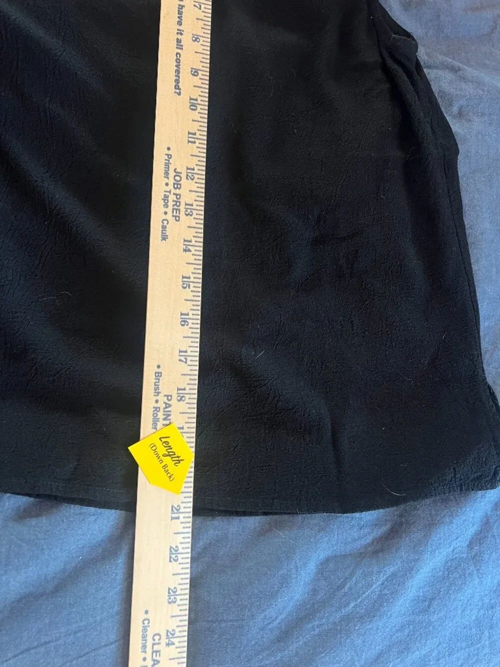 Vintage Carole Little Black Sleeveless Top | Made in USA | 100% Rayon | Size 10